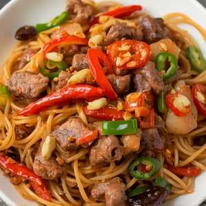House Spicy Chow Mein (Beef / Chicken)