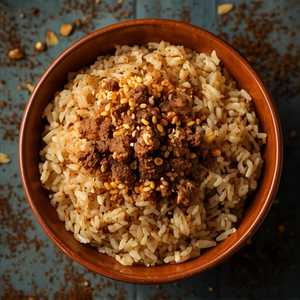 Spiced Rice & Minced Beef