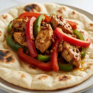 Chili Chicken Wrap