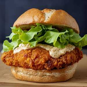 FRIED CHICKEN THIGH SANDWICH