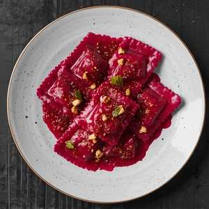 Beetroot Doppio Ravioli