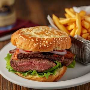 Broiled NY Steak Sandwich