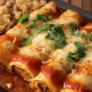 Three Cheese Enchiladas