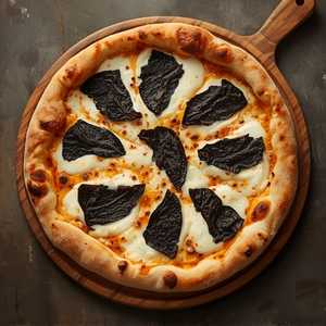 Pizza Romaine à la fior di latte, Cacio & Pepe, truffe de saison