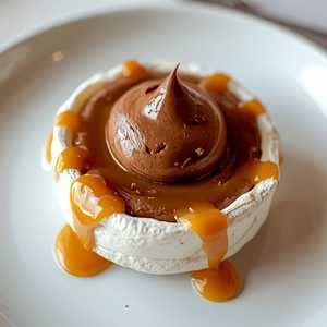 Caramel Chocolate Pavlova