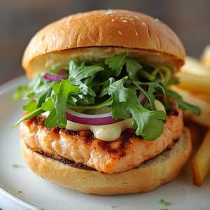 Salmon Burger