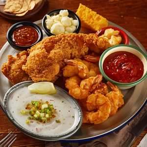 Two Catfish & Four Shrimp