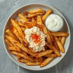 Goat Cheese and Fries