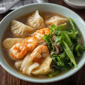 MÌ hoặc HỦ TIẾU HOÀNH THÁNH / Wontons Noodle Soup