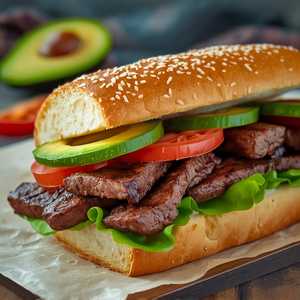 Carne Asada Torta