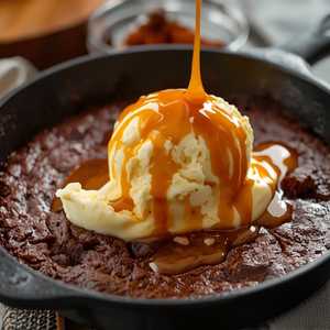 Chocolate Skillet Brownie