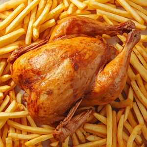 Chicken whole with chips