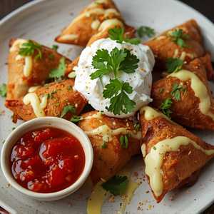 Veg Samosa Chat