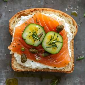 Salmon Toast