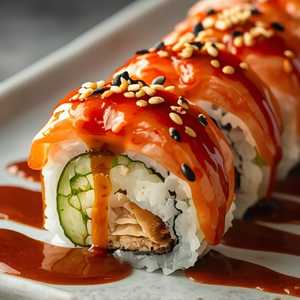 Eel & Cucumber Cut Roll