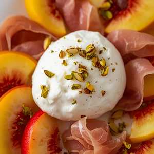 Burrata & Stone Fruit Salad