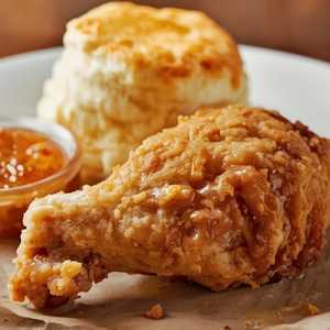 Thigh, drumstick & biscuit