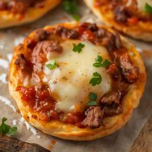 Sloppy Giuseppe Mini Pizza