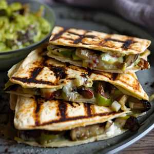 Mushroom Quesadillas