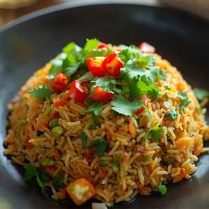 Veggie Indonesian Fried Rice