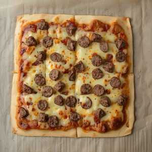 Medium - Thin Crust Sausage