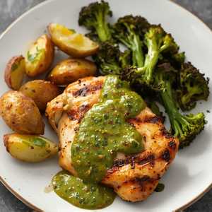 Grilled Half Chicken
