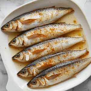 Cured Spanish mackerel