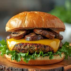 Veggie Burger (V)