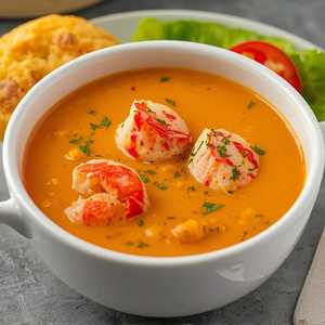 GREEN CHILE LOBSTER BISQUE