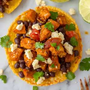 Jackfruit al Pastor Tostadas