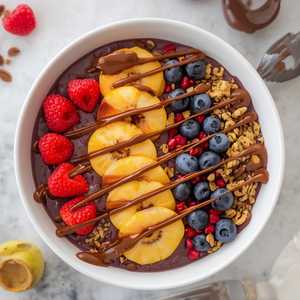 New Acai Bowl With Nutella