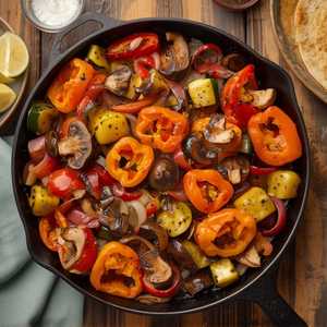 Vegetarian Fajitas - Medium