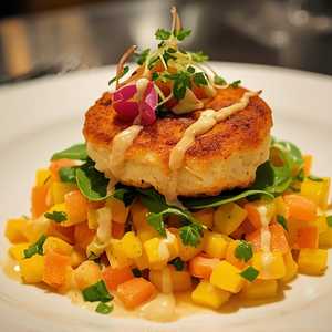Dungeness Crab Cake