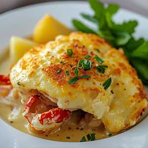 Crab and Lobster Thermidor, Potato