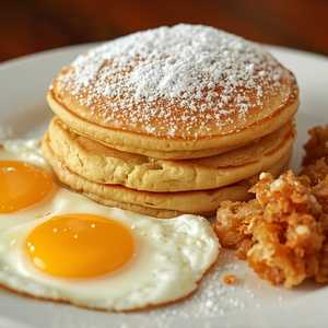 Pancake Stack or Thick-Cut French Toast