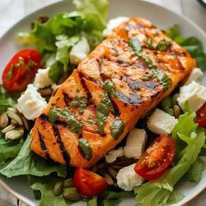 Salmon Chimichurri Salad*