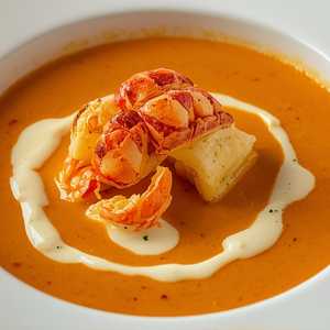 The Famous Steamhouse Lobster Bisque
