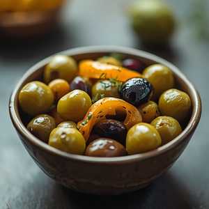 Marinated Olives & Giardiniera