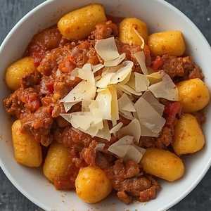 Gnocchi Bolognese