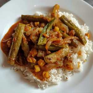 Reg Okra Pyaza