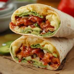 BBQ Chicken Wrap