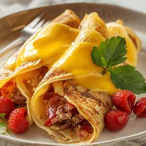 Meat Lover Crepes