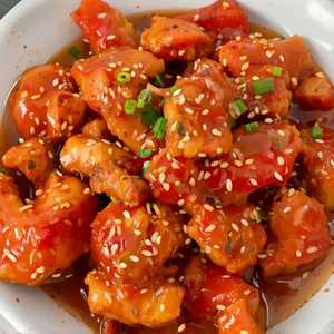 57 Spicy Chicken BBQ 매운 치킨 구이