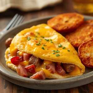 Egg White Protein Trio Omelet