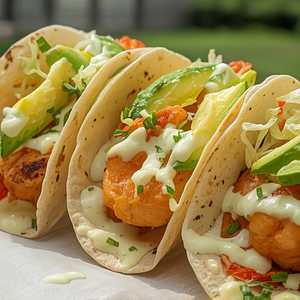 Tempura Shrimp Tacos