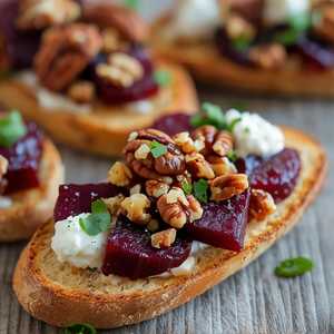 BEET BRUSCHETTA