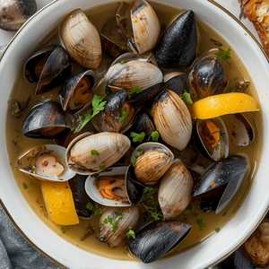 STEAMED CLAMS & MUSSELS