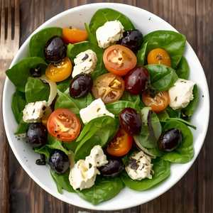 Greek Spinach Salad