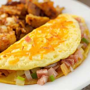 Egg White Denver Omelet
