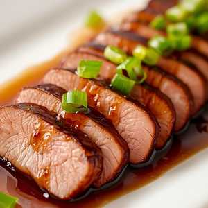 Glazed duck